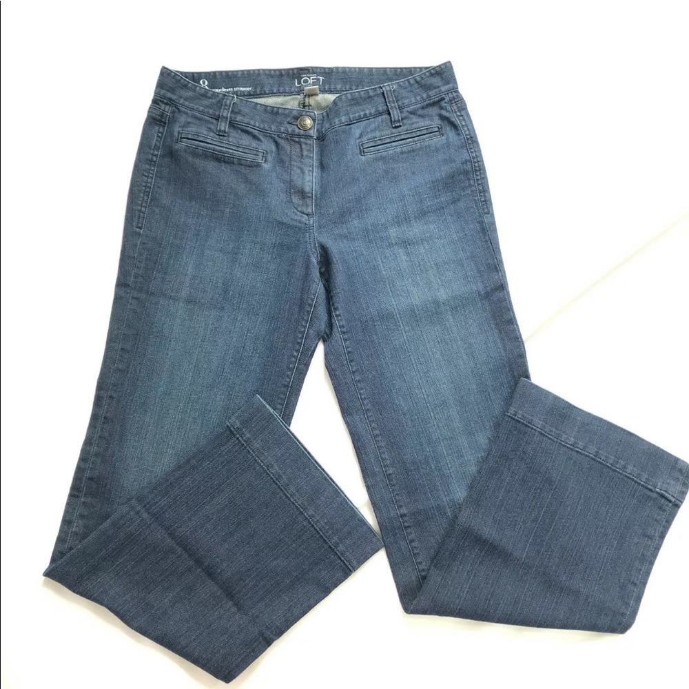 Ann Taylor Loft Factory Modern Trouser Denim Jean